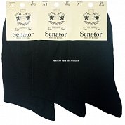 Сенатор носки мужские чёрные А-1